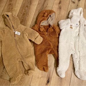Cozy and Warm Baby Winter Bodysuit Bundle
